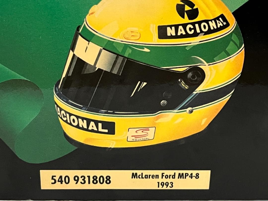 ミニチャンプス 1/18 McLaren Ford MP4-8 A.セナ 箱付