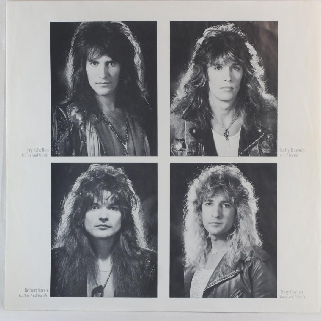 独LP Hurricane Over The Edge ドイツ盤 初回プレス