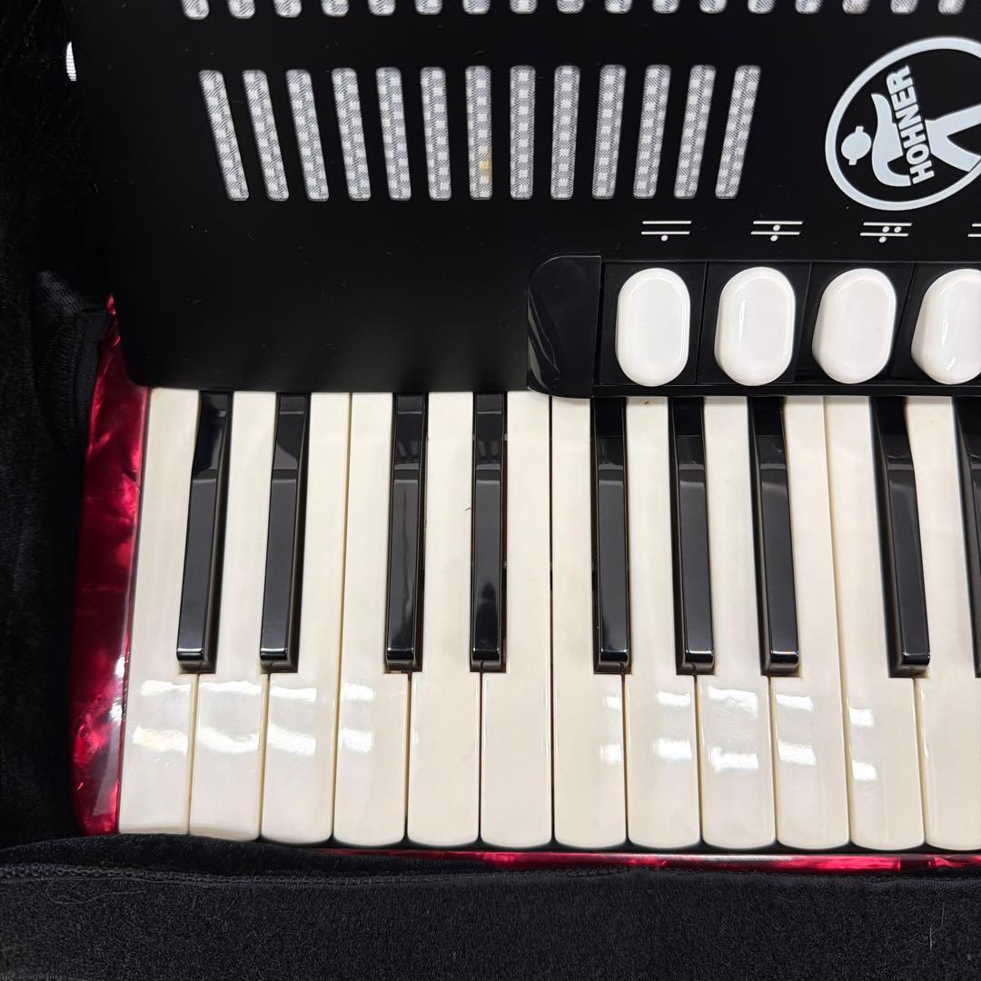 HOHNER BRAVO III 72アコーディオン ケース付