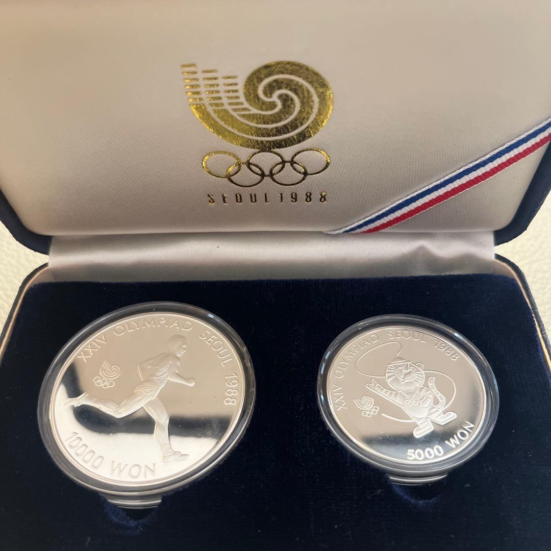 1988年ソウルオリンピック 記念銀貨セット