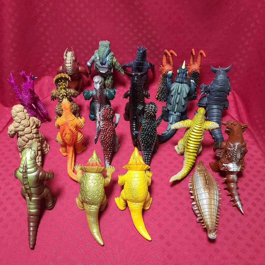 【ジャンク】 バンダイ ウルトラ怪獣 ソフビ 21体 セット まとめ売り