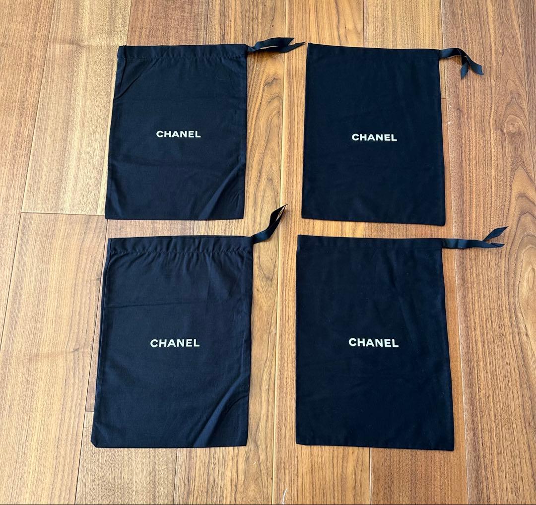 【未使用】CHANEL 保存袋(シューズ)38袋セット