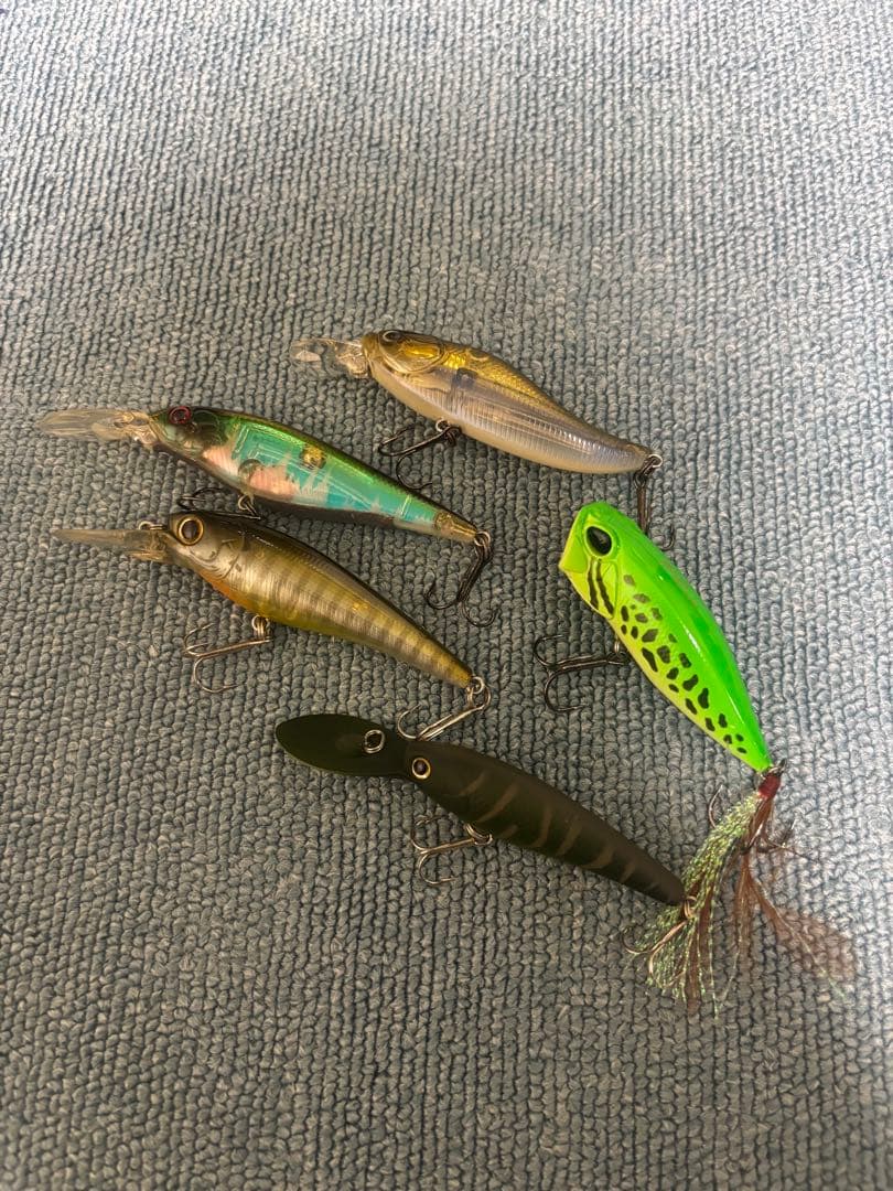 バス　ハードルアーセット(タックルボックス付)