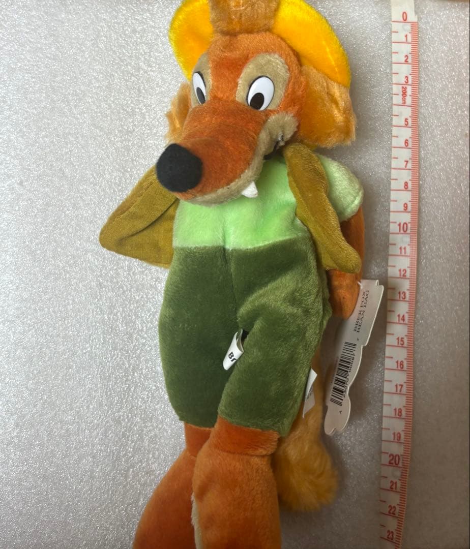 (タグ付き)ディズニー スプラッシュマウンテンきつねどんぬいぐるみ➕ピンセット