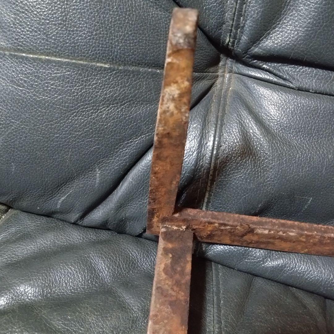 吉原型　五徳　【特大】　長火鉢用　レトロ　鉄