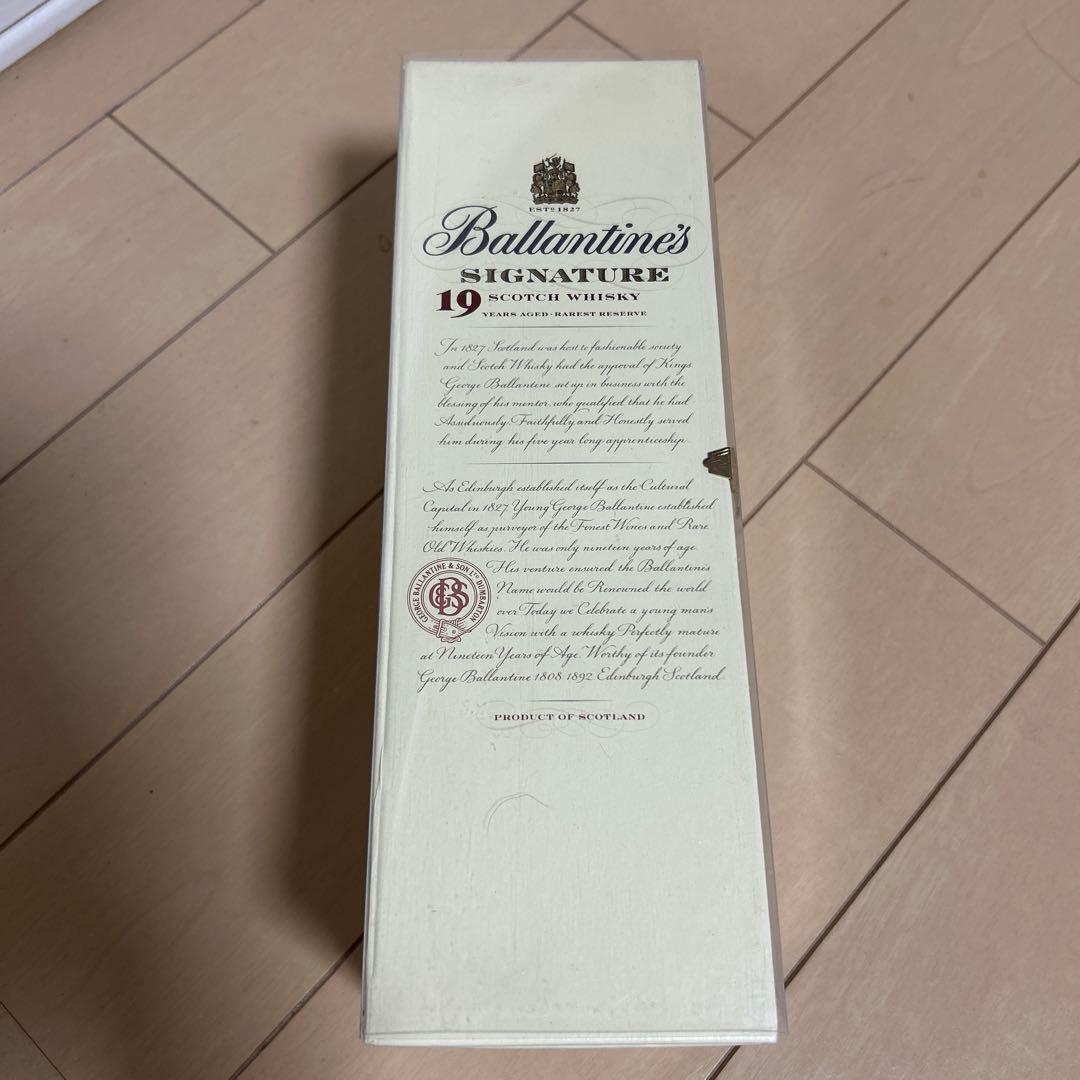 【未開封】バランタイン19年Whisky