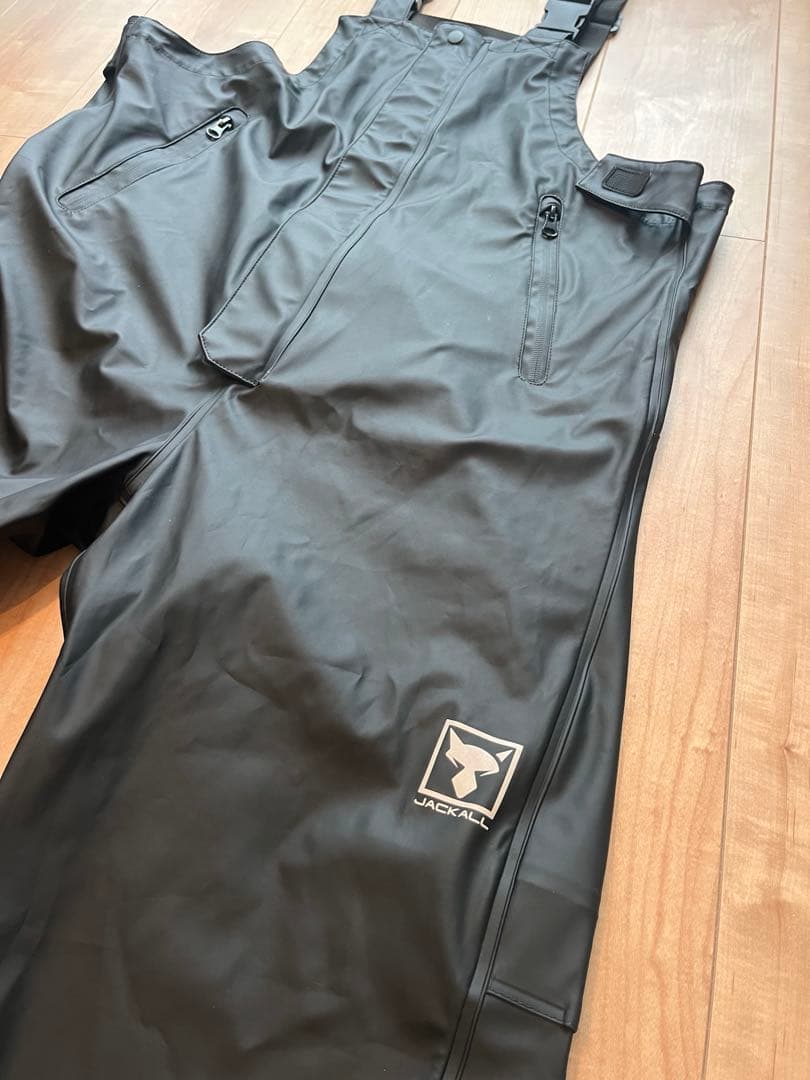 ジャッカル JACKALL オフショアハイドロビブ　ブラック Ｍサイズ