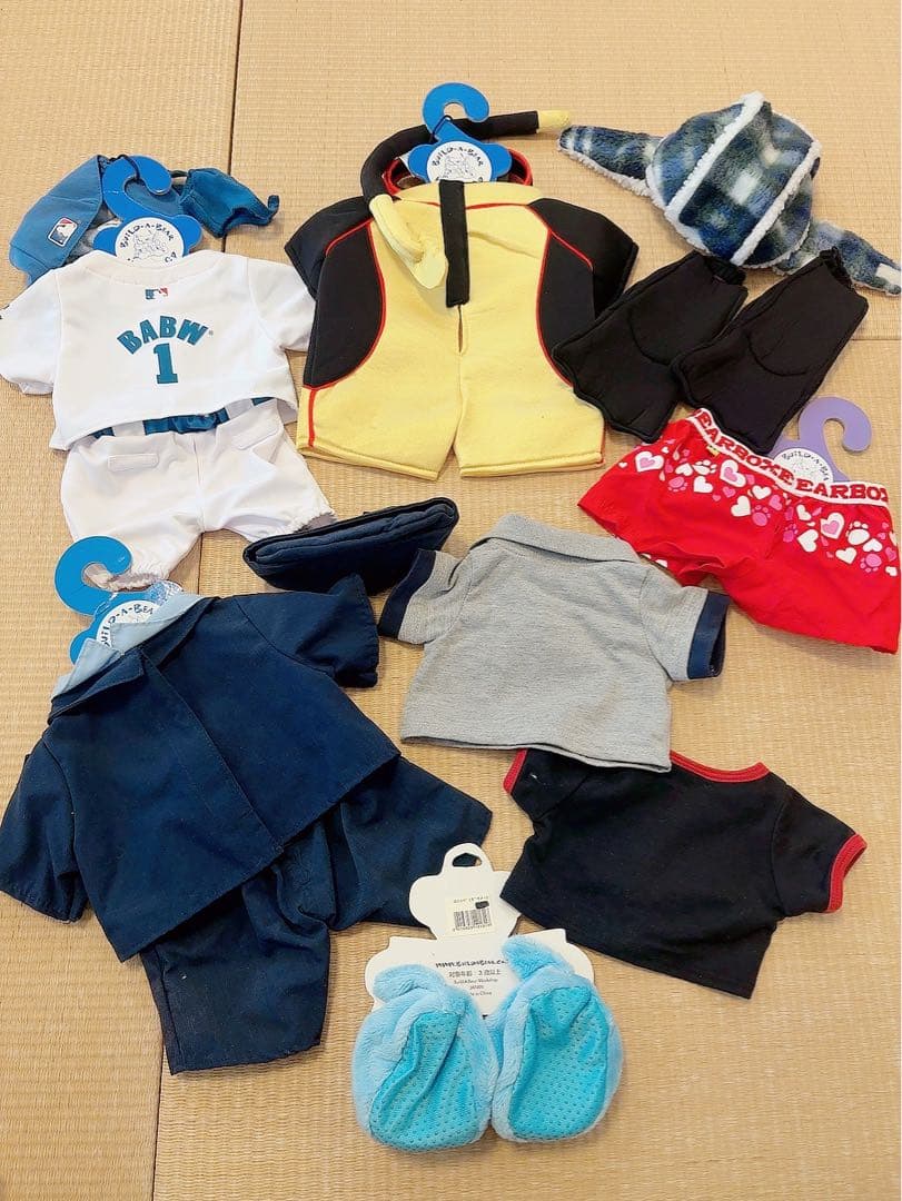ビルドベア:コスチューム:服:ダッフィー :セット:大谷:ぬいぐるみ
