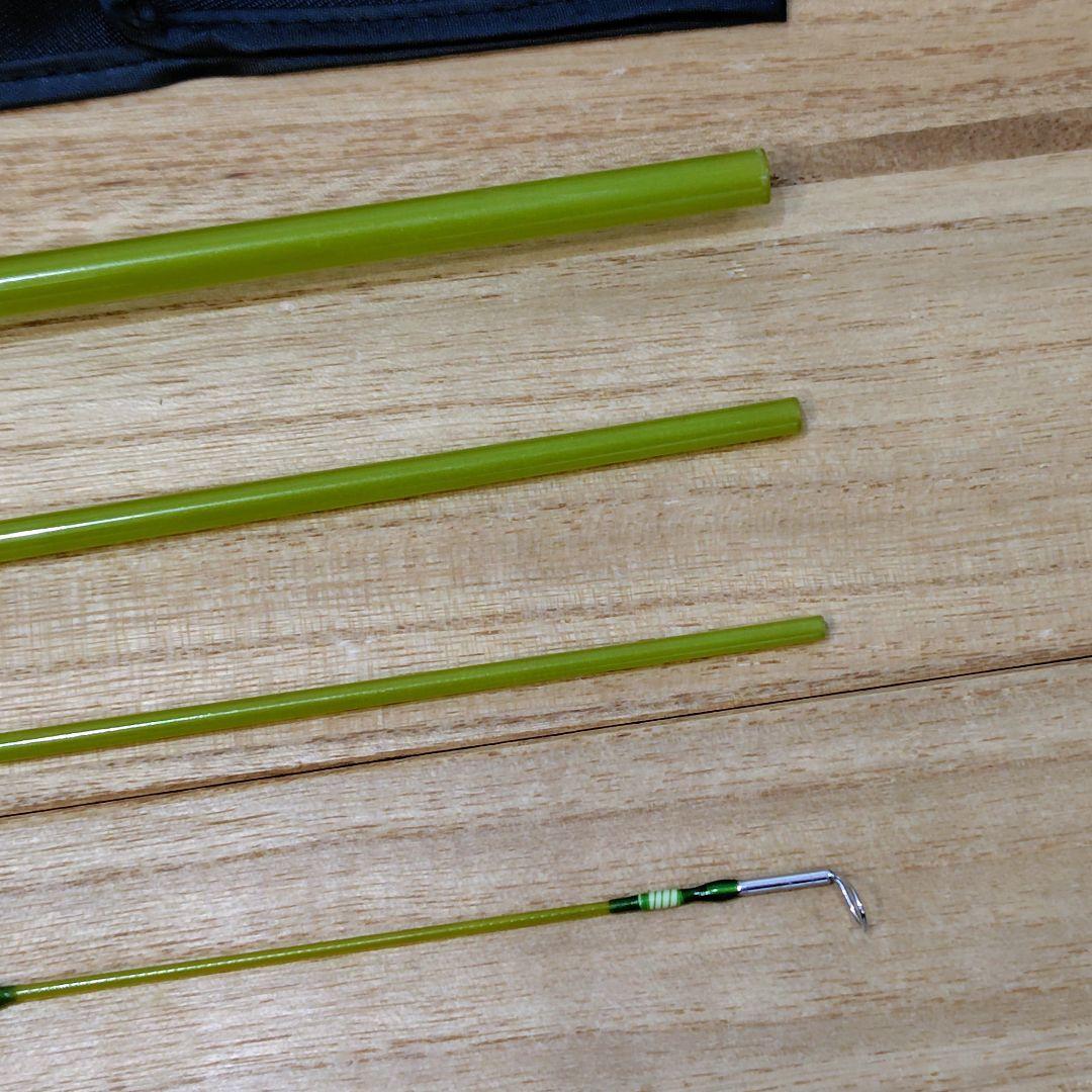 フライロッド　グラス　7ft　#3　4ps　パックロッド