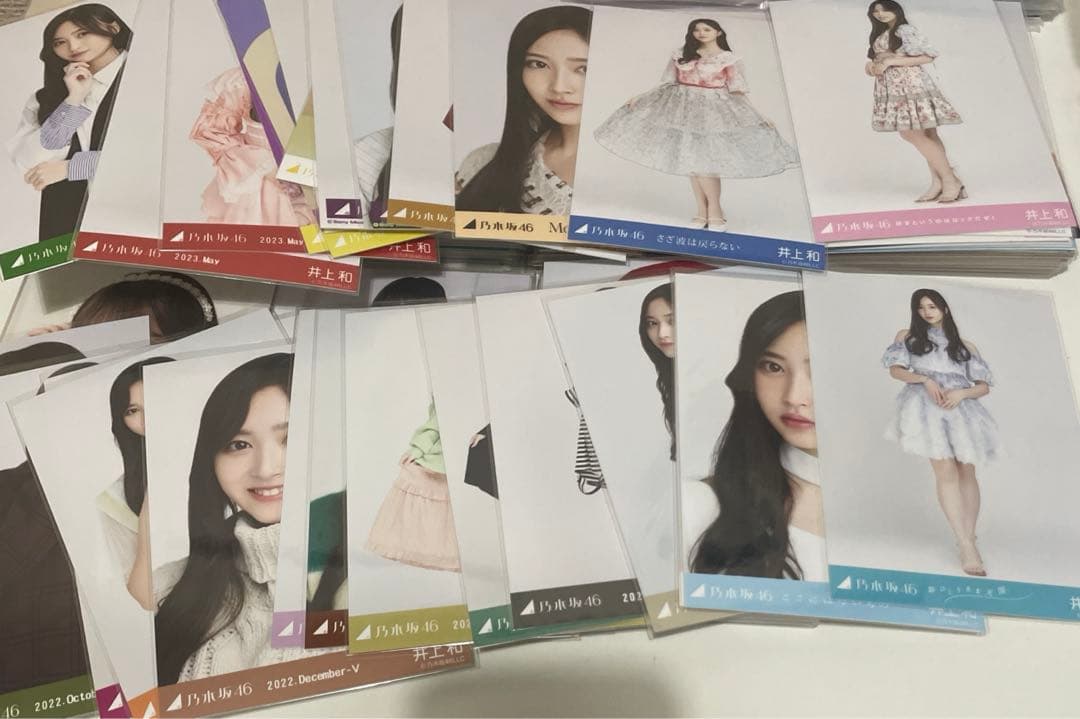 乃木坂46 生写真　5期生　池田瑛紗　菅原咲月　井上和　中西アルノ