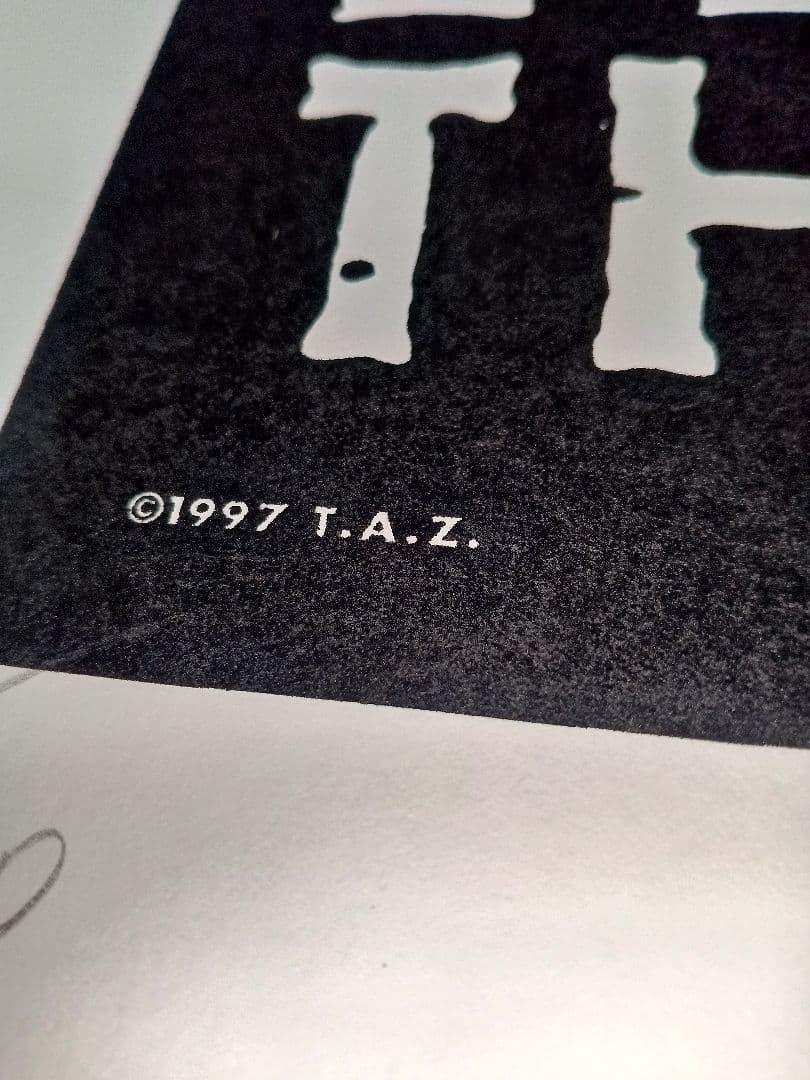 ミュージシャン bob dylan concert poster 1997 taz