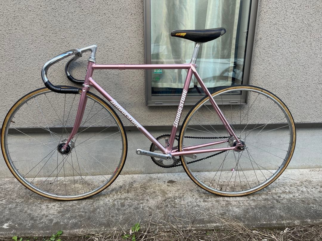 ブリジストンフレーム競輪NJS自転車中古　ピストトラック練習に