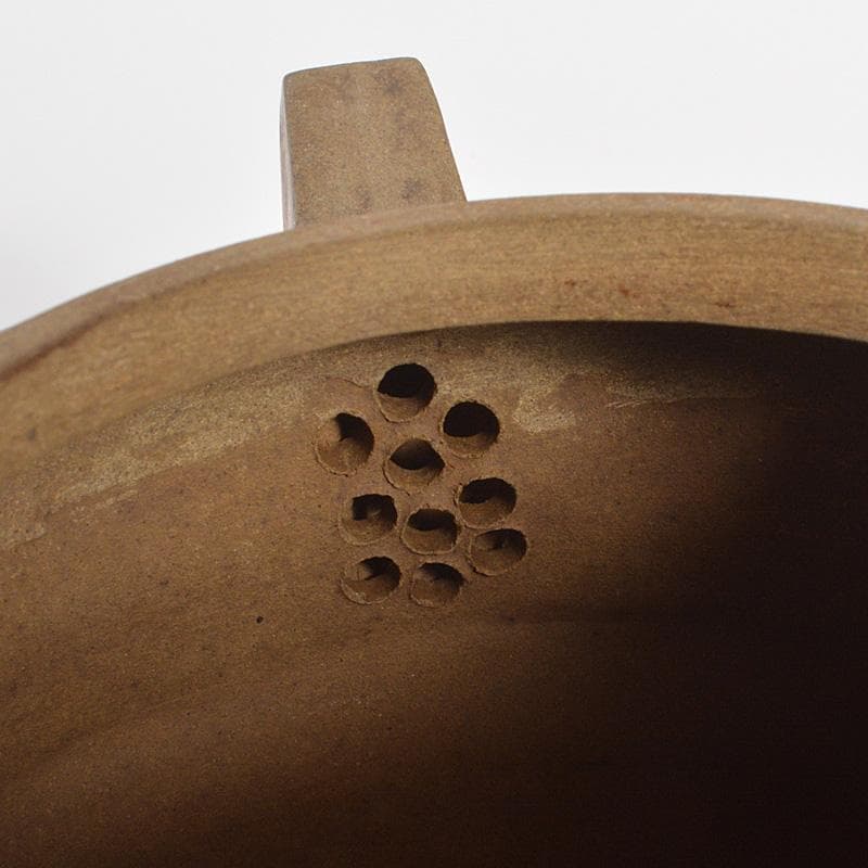 中国　顧景舟銘　紫砂　朱泥　急須　茶壷　V　R6903