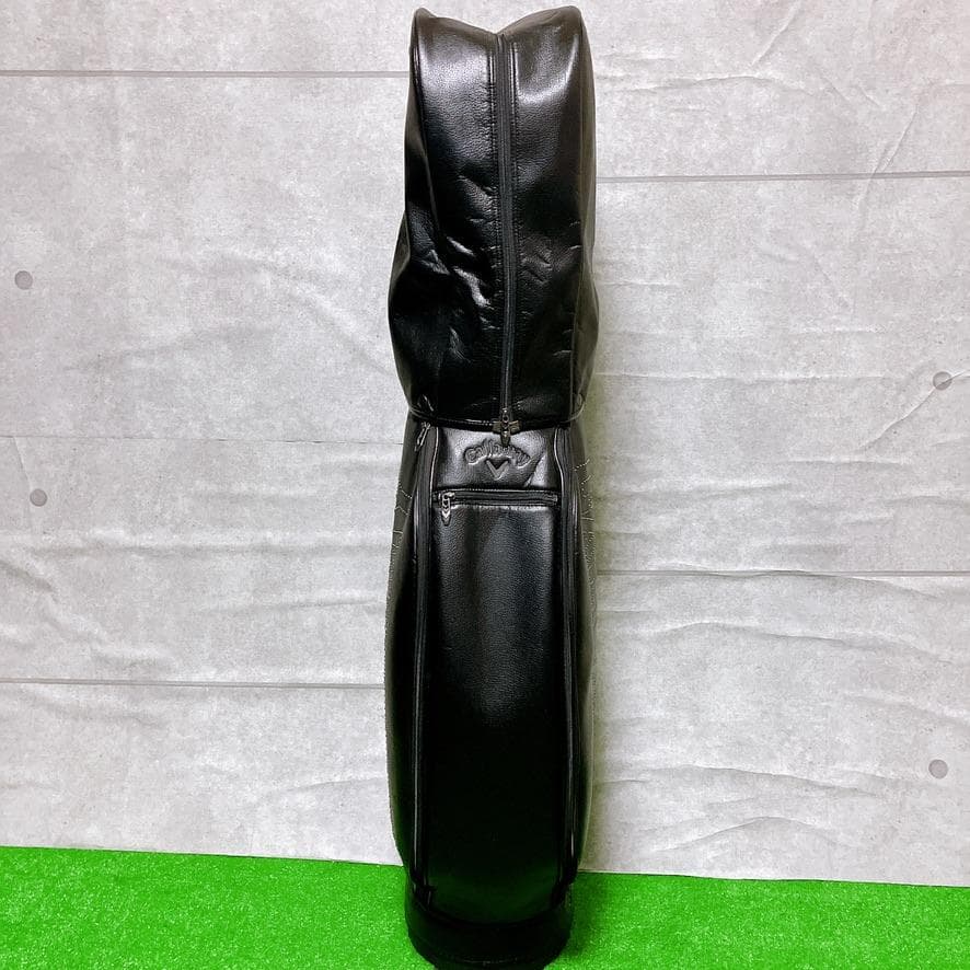 【極美品】Callaway ゴルフ キャディバッグ ブラック 9.5型 カート式