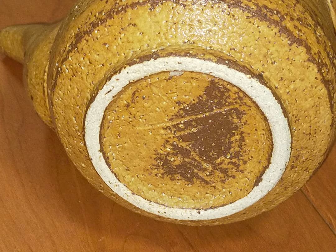 ♥値下げ！　加藤正也　黄瀬戸　急須　湯飲み　茶器揃え　共箱付き　湯呑み　骨董