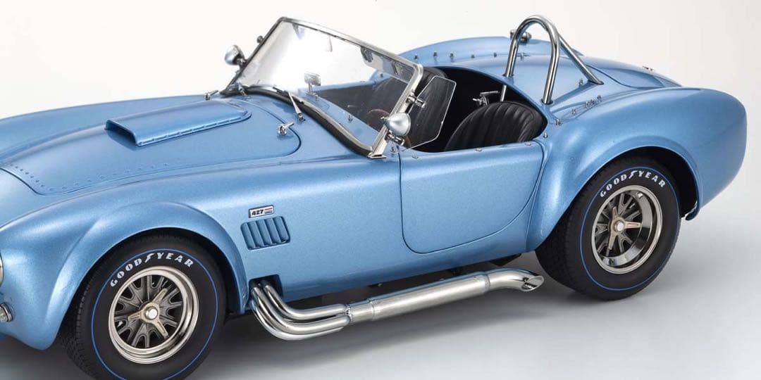 京商　シェルビー コブラ　427 S/C Viking Blue 1/12