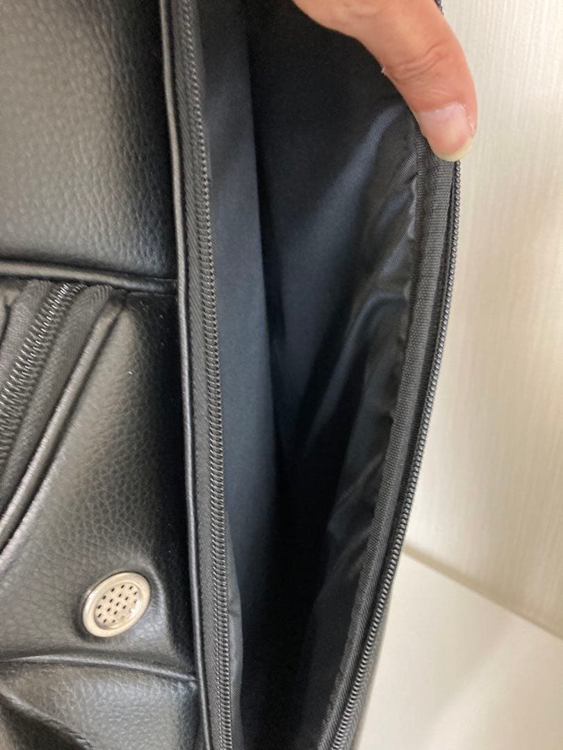 Munsingwear ブラック ゴルフバッグ