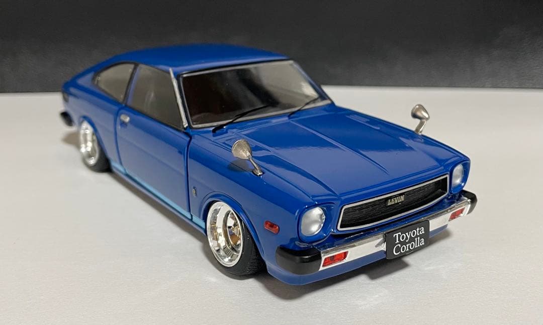 ヨッシー 1/24 国産名車 スプリンタートレノ カローラレビン カスタム