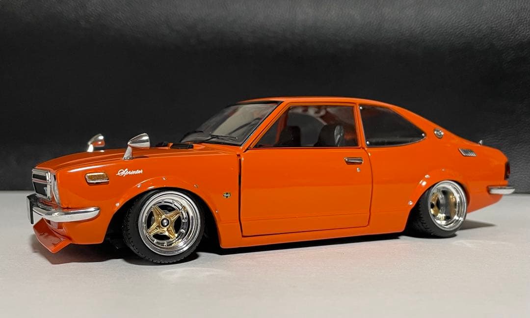 ヨッシー 1/24 国産名車 スプリンタートレノ カローラレビン カスタム