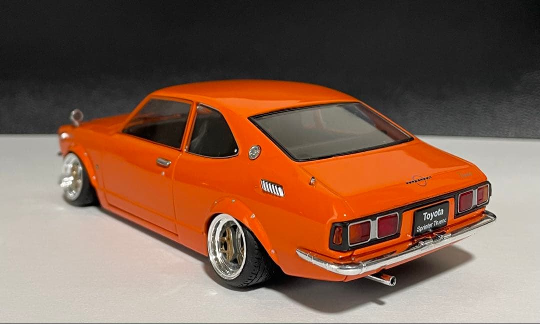 ヨッシー 1/24 国産名車 スプリンタートレノ カローラレビン カスタム