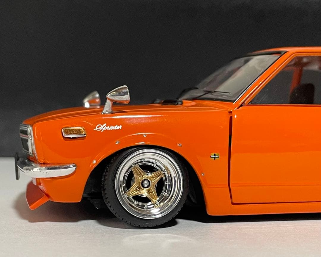 ヨッシー 1/24 国産名車 スプリンタートレノ カローラレビン カスタム