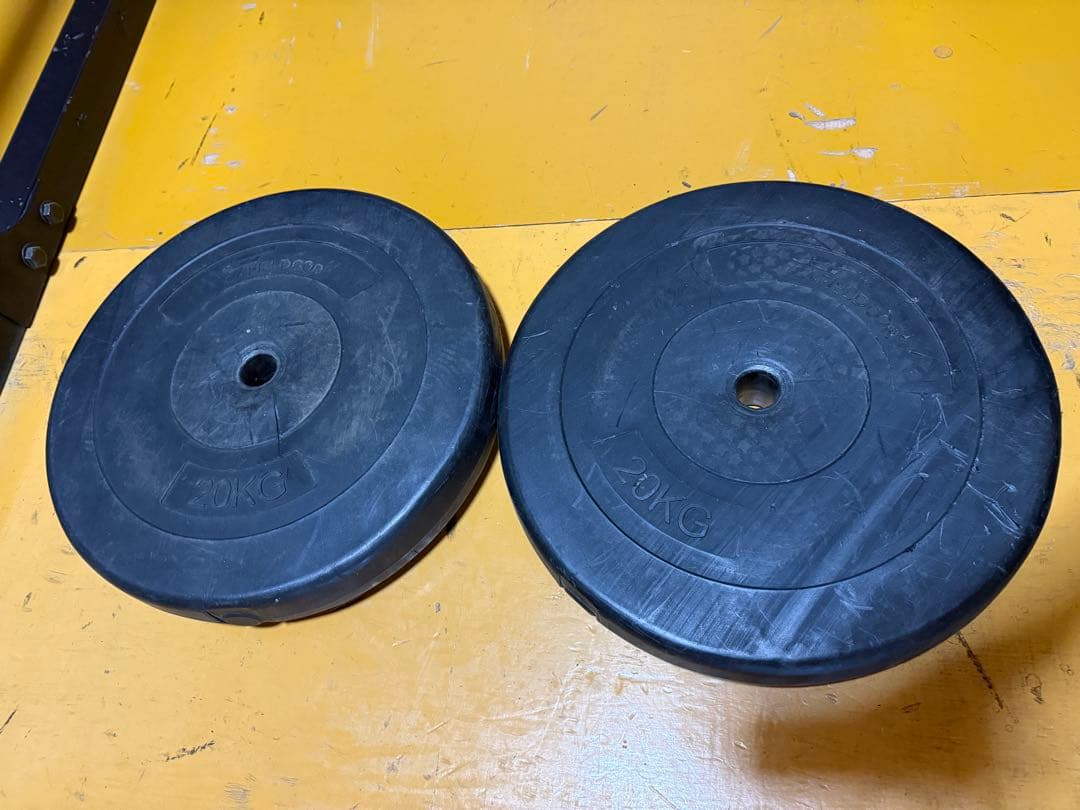 パワーテック パワーラック シャフト ダンベル プレート計202.5kg