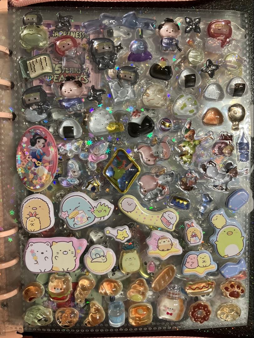 A5 デカシール帳 完成品 おすそ分け