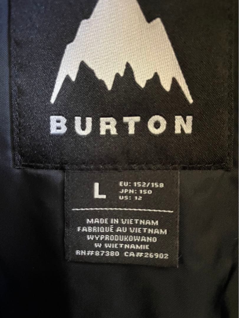 BURTON ウェア上下 キッズL（150）