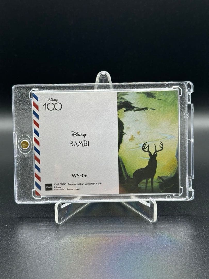 世界10枚限定　EPOCH 2023 ディズニー100　バンビ　希少
