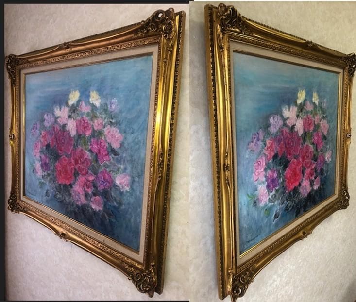 週末限定 価格❗️大型傑作☀️金 登美☀️油彩Ｆ２０号◆評価 ９.６万円／号