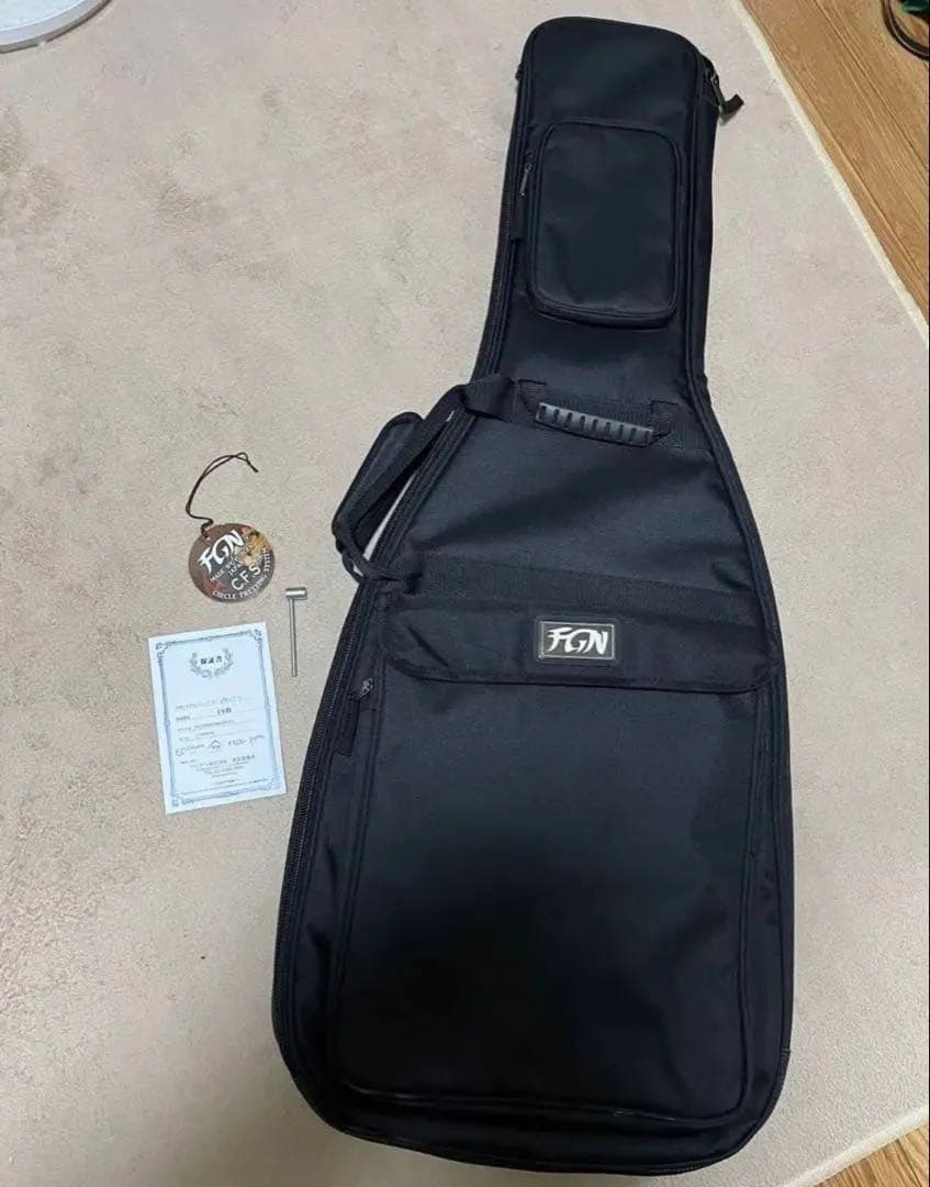 （美品）Fujigen NLC200EMH レスポールカスタム・インレイ綺麗です