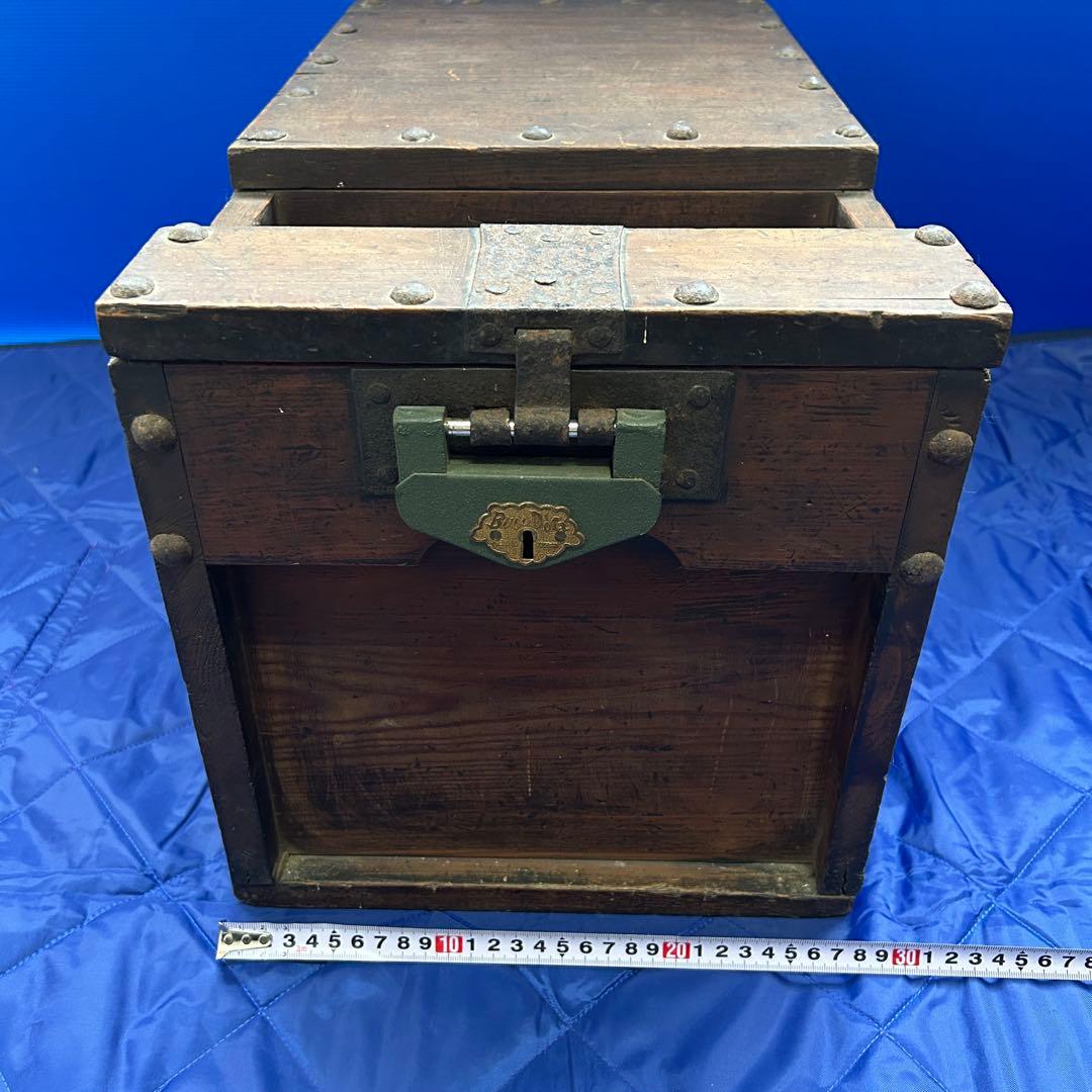 蔵出品⑤ 賽銭箱 銭函 銭箱 木製 工芸品 アンティーク