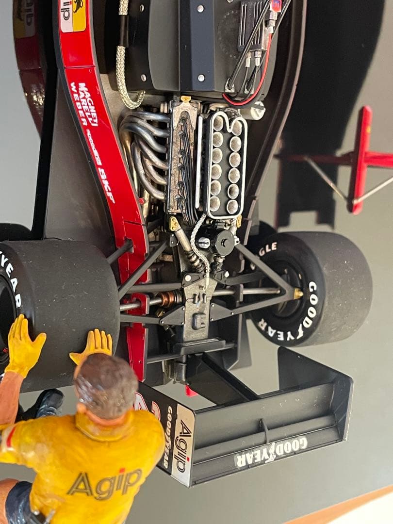 TAMIYA製　Ferrari F189 モデル 完成品フィギュア付