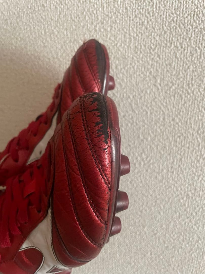 サッカースパイク モレリア2 パッションレッド限定モデル25.0cm