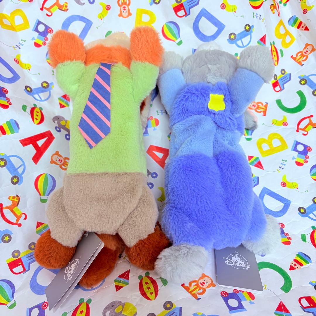 ズートピア　ニック　ジュディ　ペンケース　ぬいぐるみペンケース　ディズニー