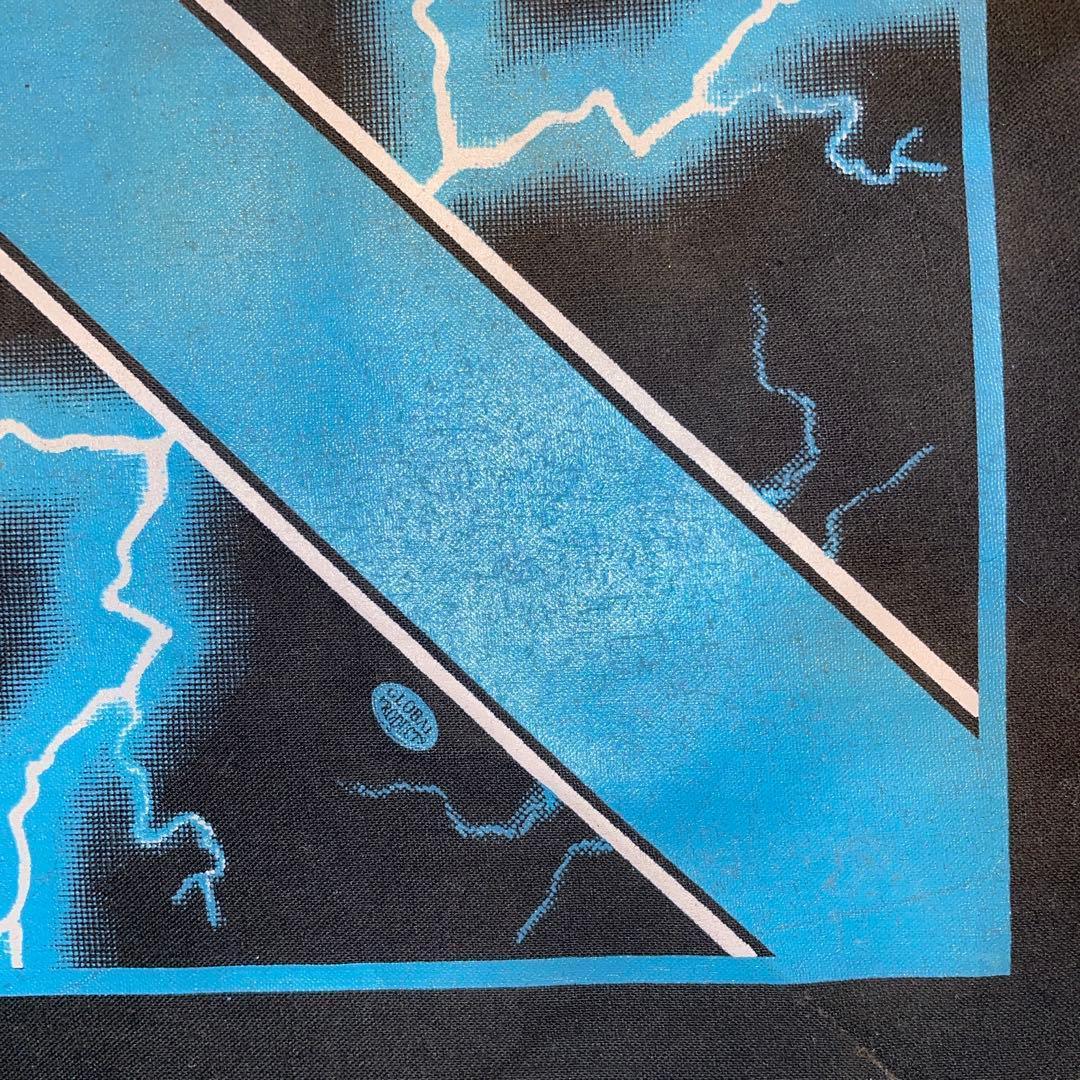 レア　vintage Harley-Davidson バンダナ thunder柄