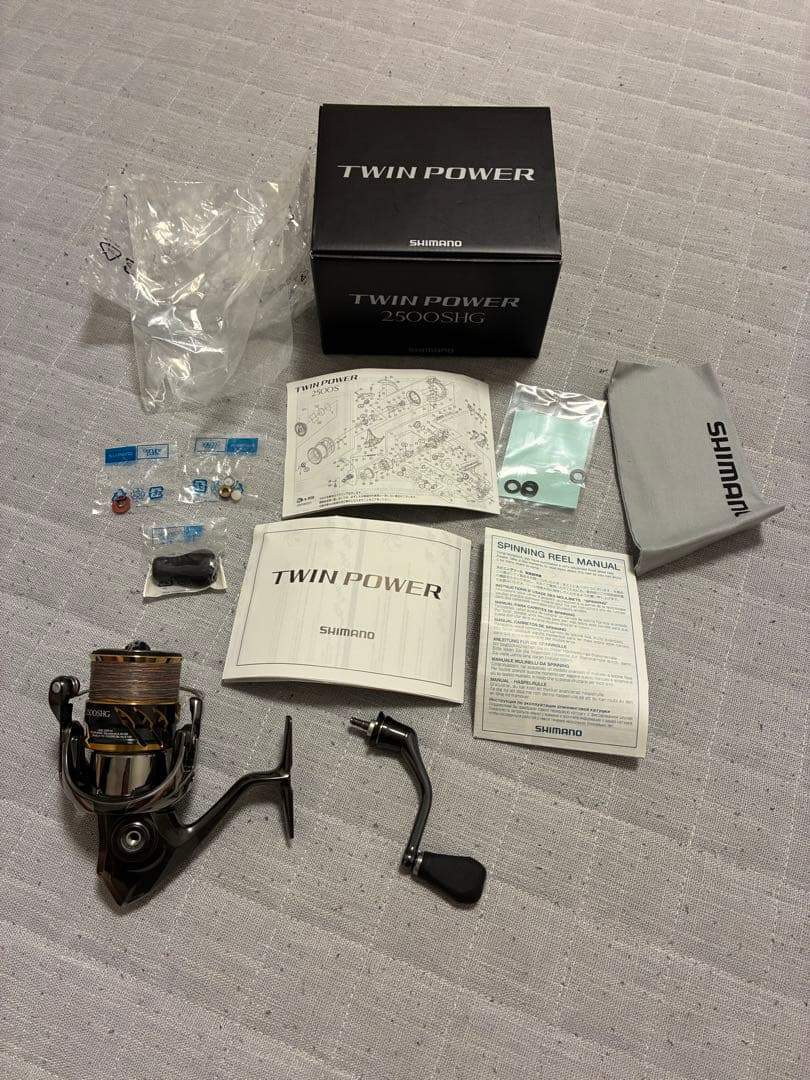 シマノ 20ツインパワー 2500SHG スピニングリール