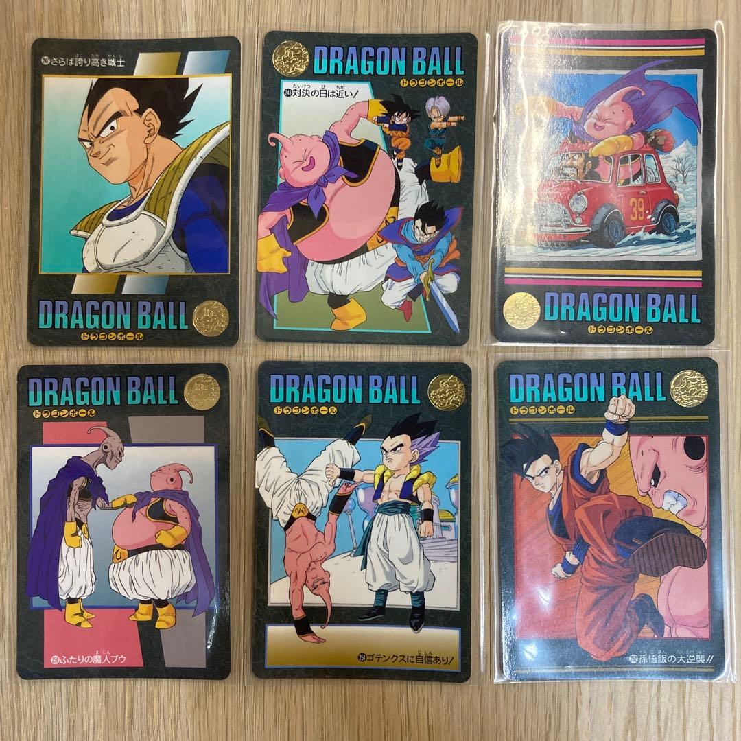 ドラゴンボール カードダス ビジュアルアドベンチャー 6集 ノーマルコンプ36枚