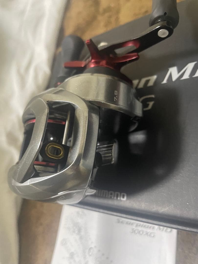 SHIMANO ScorpionMD 301XG ベイトリール　未開封ライン付き