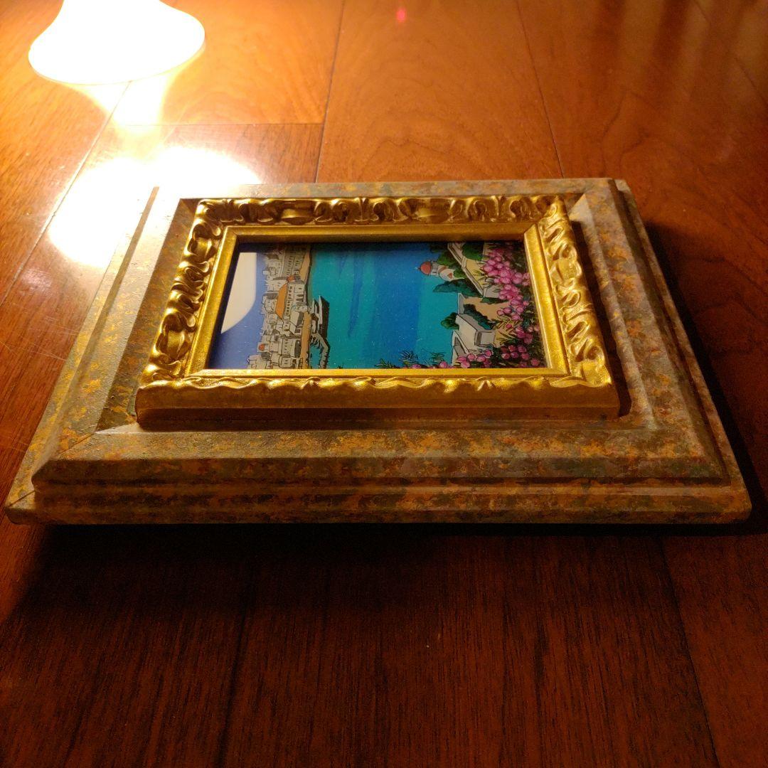 花咲く入江　ミコノス島