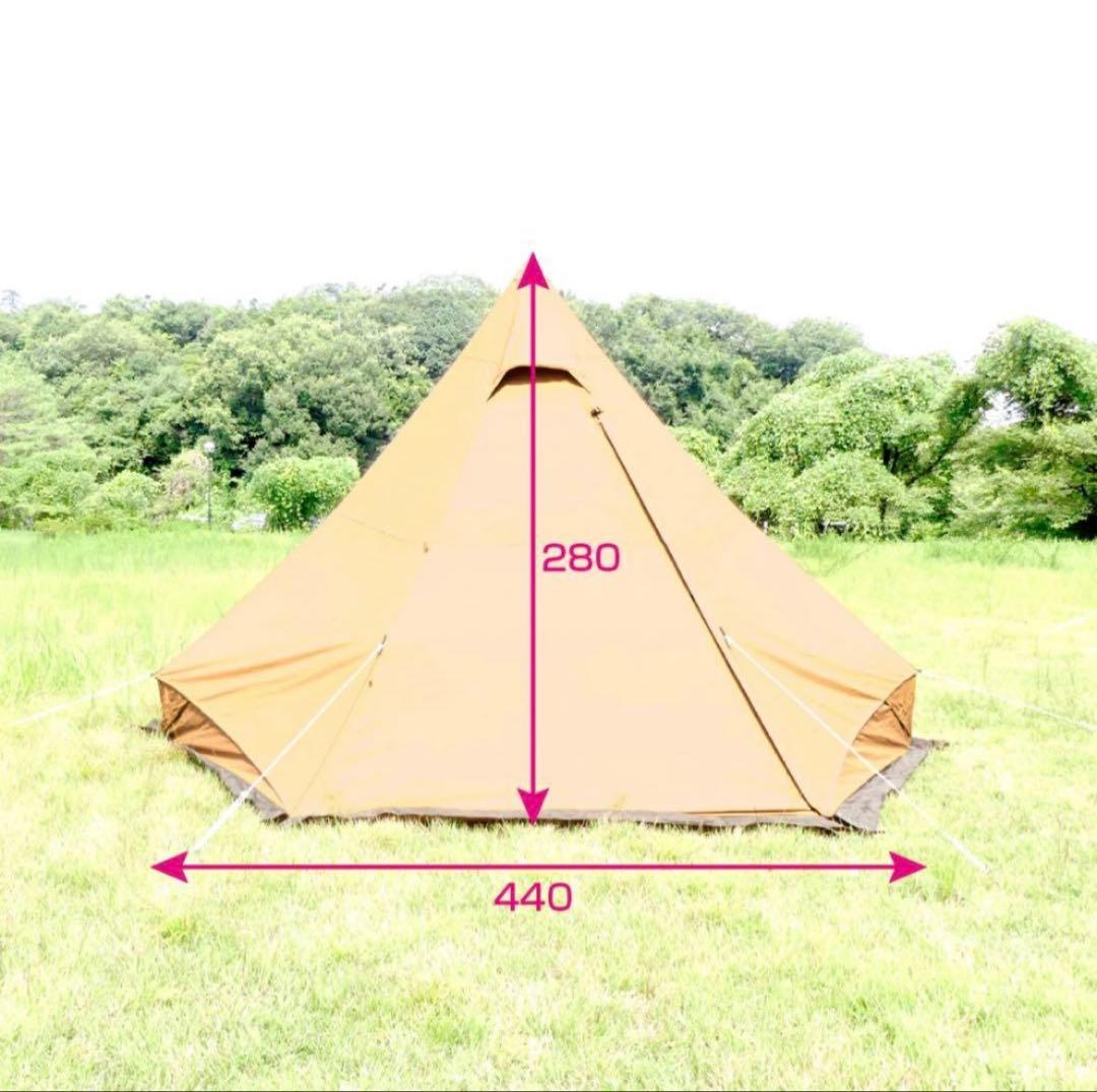 イグニオ２ポールティピーテントTC