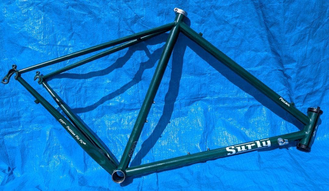 Surly Pacer ロードバイクフレーム グリーン 新品ステッカー付