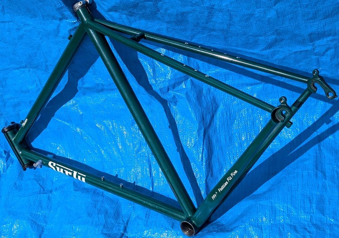 Surly Pacer ロードバイクフレーム グリーン 新品ステッカー付