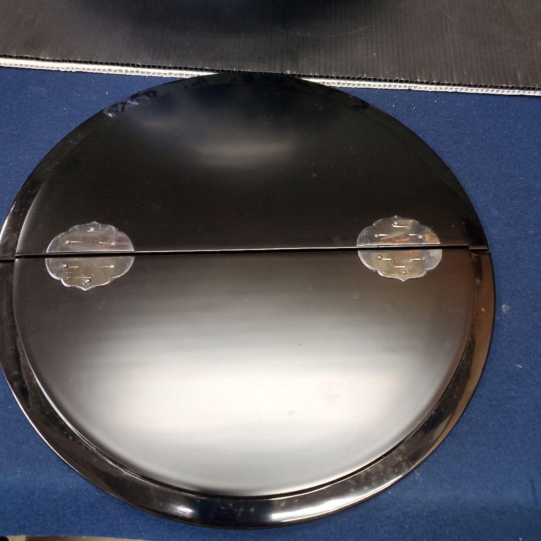 お値下げ　平安 手塚祥堂 染付 四仙花文 平水指 水指 茶道具 35