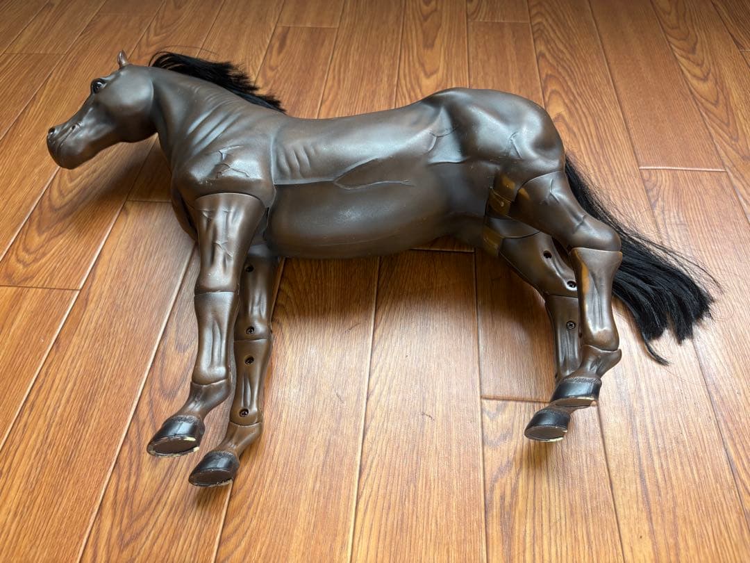 DORAGON社製 1/6サイズ　馬のフィギュア　ダークブラウン　1体