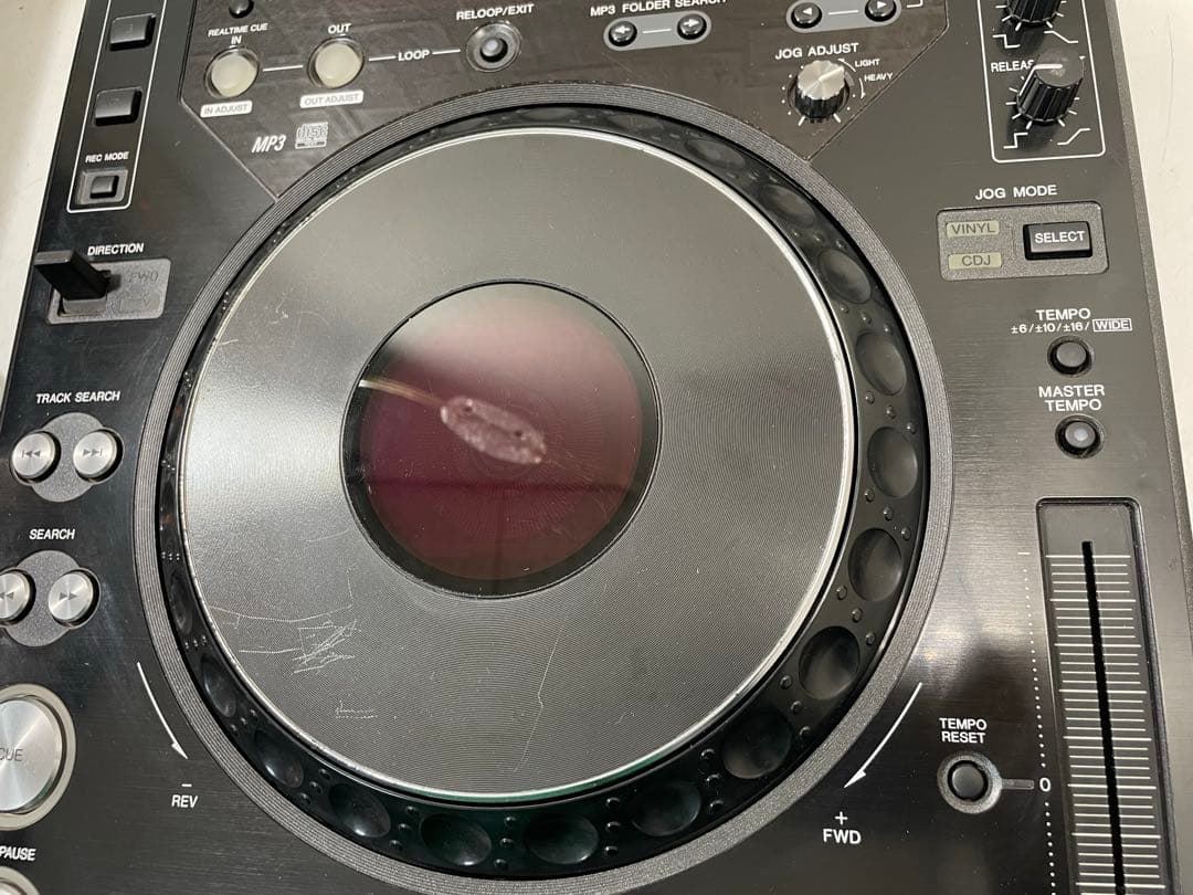 pioneer dj パイオニア　CDJ-1000mk3 回転部メンテナンス