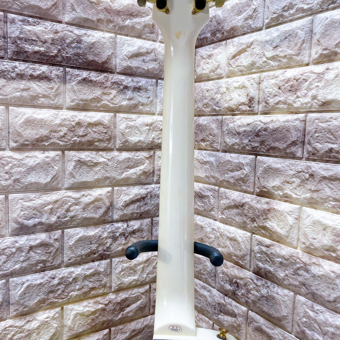 【音出し確認済み】メイソン　エレキギター　レスポール　ホワイト