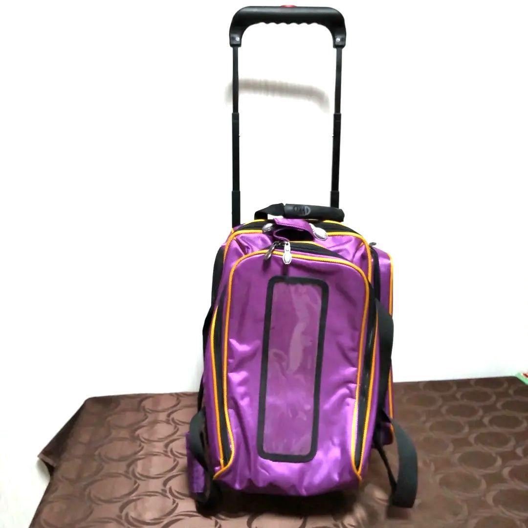 ABSボウリングバッグ◆DYNOTHANE ボウリング用バッグ 紫色