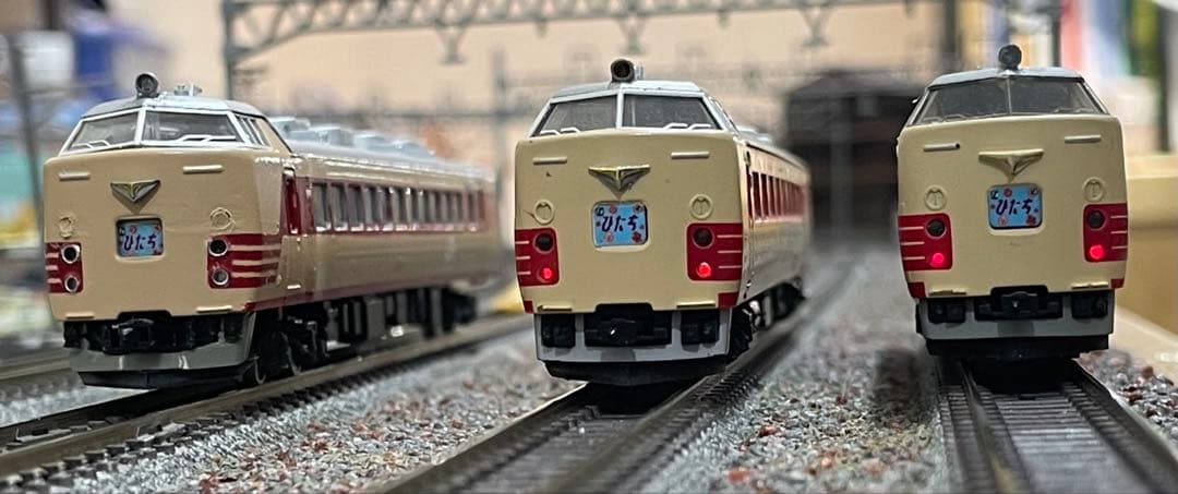 TOMIX 485系ひたち 9両セット＋１両 旧製品ジャンク 動作確認済み
