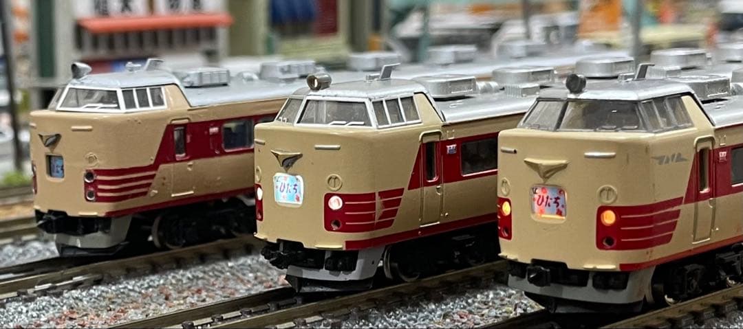 TOMIX 485系ひたち 9両セット＋１両 旧製品ジャンク 動作確認済み